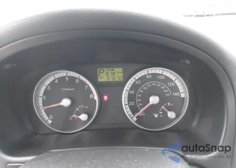 2008 Hyundai Accent Gls z USA, uszkodzony, nr VIN KMHCN46CX8U271073